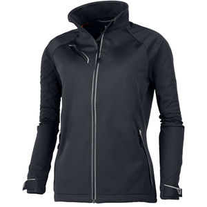 Veste publicitaire softshell femme Kaputar Gris moyen