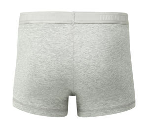 Sous-vêtement publicitaire homme | Classic Shorty 2 Pack Light Grey Marl