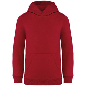 Sweat écologique enfant publicitaire Hibiscus red