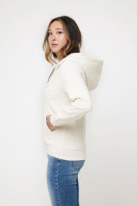 Sweat personnalisé | Sweat à capuche avec zip en coton recyclé Natural Raw 10
