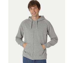 Sweat zip coton bio publicitaire | Tiger