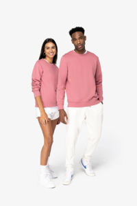 Sweat publicitaire en coton bio et polyester recyclé unisexe 1