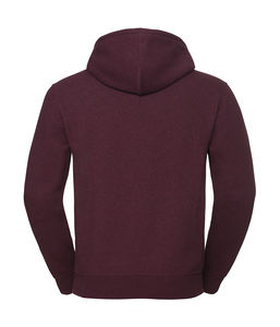 Sweat-shirt à capuche chiné publicitaire | Volgograd Burgundy Melange