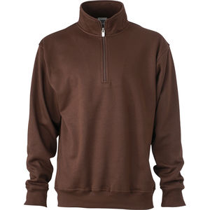 Sweatshirt Personnalisé - Coossi Marron