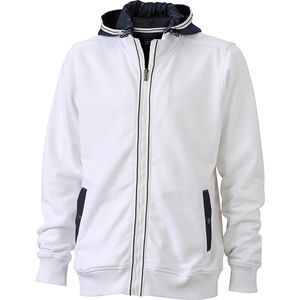 Sweatshirt Personnalisé - Qiwoo Blanc
