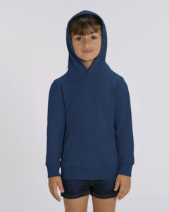 Sweat-shirt capuche iconique enfant | Mini Cruiser Black Heather Blue