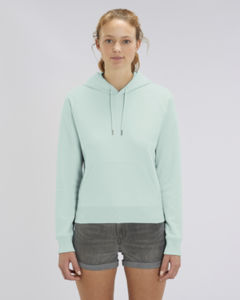 Sweat-shirt capuche iconique femme | Stella Trigger Caribbean Blue