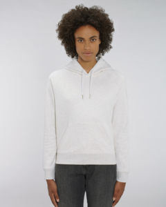 Sweat-shirt capuche iconique femme | Stella Trigger Cream Heather Grey