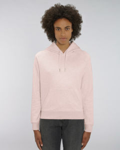 Sweat-shirt capuche iconique femme | Stella Trigger Cream Heather Pink