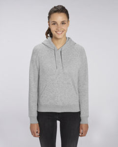 Sweat-shirt capuche iconique femme | Stella Trigger Heather Grey