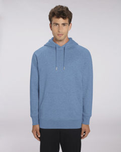 Sweat-shirt capuche iconique homme | Stanley Flyer Mid Heather Blue