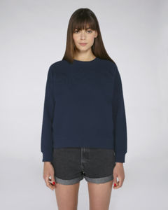Sweat-shirt col montant femme | Stella Believes French Navy