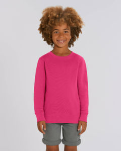 Sweat-shirt col rond iconique enfant | Mini Changer Raspberry