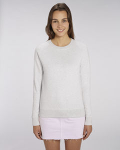 Sweat-shirt col rond iconique femme  | Stella Tripster Cream Heather Grey