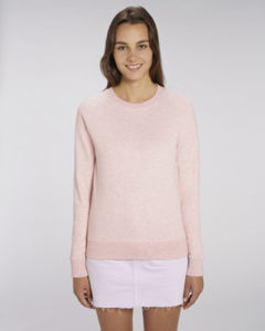 Sweat-shirt col rond iconique femme  | Stella Tripster Cream Heather Pink