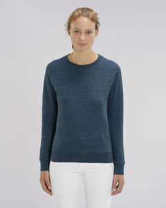 Sweat-shirt col rond iconique femme  | Stella Tripster Dark Heather Denim