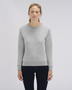 Sweat-shirt col rond iconique femme  | Stella Tripster Heather Grey