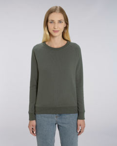 Sweat-shirt col rond iconique femme  | Stella Tripster Khaki