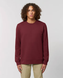 Sweat-shirt col rond iconique unisexe | Changer Burgundy