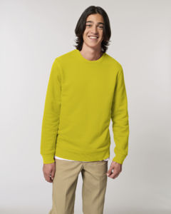 Sweat-shirt col rond iconique unisexe | Changer Hay yellow