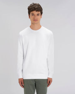 Sweat-shirt col rond iconique unisexe | Changer White