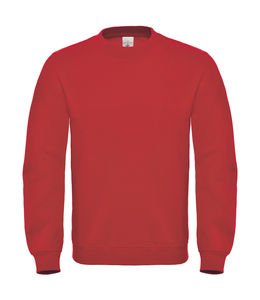 Sweat-shirt col rond publicitaire | ID.002 Cotton Rich Sweat Red