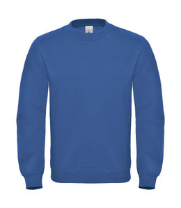 Sweat-shirt col rond publicitaire | ID.002 Cotton Rich Sweat Royal