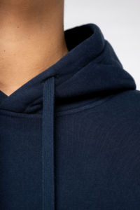 Sweat-shirt personnalisable coton bio à capuche à épaules tombantes molleton gratté unisexe  8