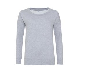 Sweat-shirt personnalisé | Laguna Heather Grey