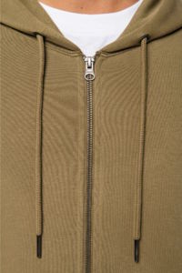 Sweat-shirt personnalisé écoresponsable zippé à capuche unisexe 11