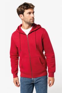 Sweat-shirt personnalisé écoresponsable zippé à capuche unisexe 15