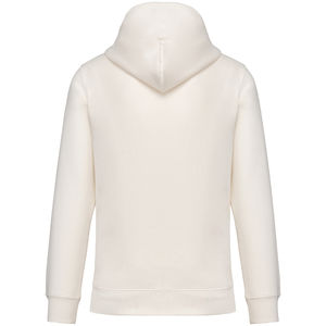 Sweat-shirt personnalisé écoresponsable zippé à capuche unisexe Ivory