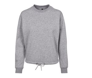 Sweat-shirt personnalisable | Leon Heather Grey