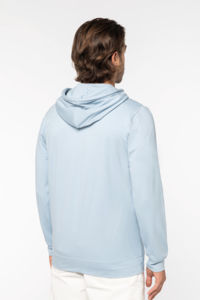 Sweat-shirt publicitaire bio zippé à capuche en modal homme 3