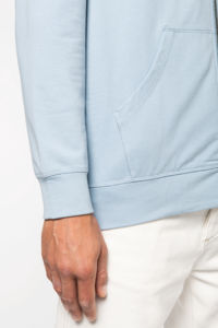 Sweat-shirt publicitaire bio zippé à capuche en modal homme 5