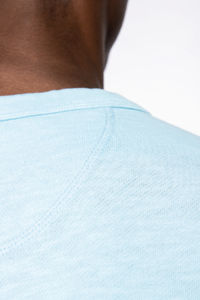 Sweat-shirt publicitaire coton bio à col rond délavé French Terry unisexe 4