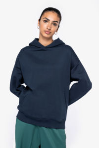 Sweat-shirt publicitaire écoresponsable à capuche oversize unisexe  3