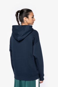 Sweat-shirt publicitaire écoresponsable à capuche oversize unisexe  4