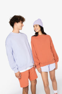 Sweat-shirt publicitaire GOTS oversize French Terry unisexe 