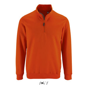 Sweat-shirt publicitaire homme col camionneur | Stan Orange