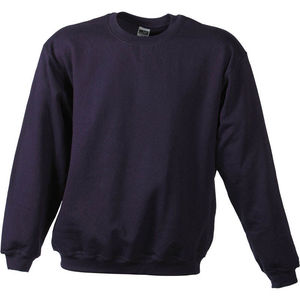 Nuffi | Sweat-Shirt publicitaire Aubergine