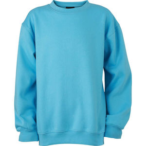 Nuffi | Sweat-Shirt publicitaire Bleu ciel