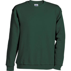 Nuffi | Sweat-Shirt publicitaire Vert foncé