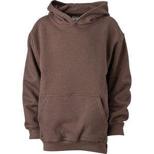 Tero | Sweat-shirt publicitaire Marron