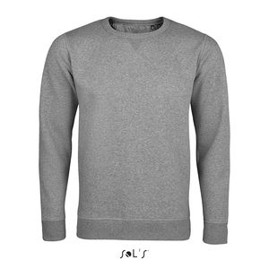 Sweat-shirt publicitaire unisexe col rond | Sully Gris chiné