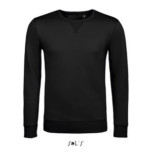 Sweat-shirt publicitaire unisexe col rond | Sully Noir