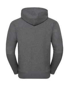 Sweat-shirt zippé à capuche chiné personnalisé | Chesapeake Carbon Melange