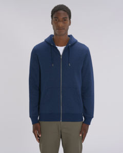 Sweat-shirt zippé capuche iconique homme | Stanley Cultivator Black Heather Blue