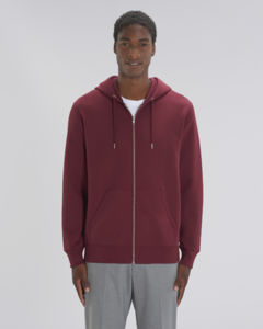 Sweat-shirt zippé capuche iconique homme | Stanley Cultivator Burgundy