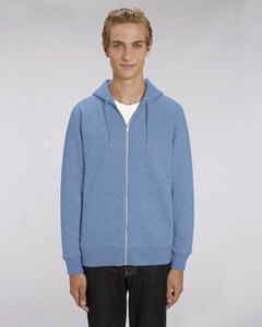 Sweat-shirt zippé capuche iconique homme | Stanley Cultivator Mid Heather Blue